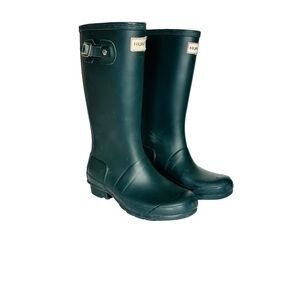 Hunter Kids’ Original Rain Boot Hunter Green Size 3B